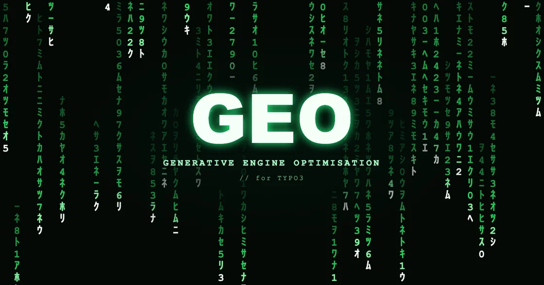 GEO — Generative Engine Optimisation for TYPO3